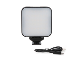 St‑48b Mini Luz De Relleno Led Portátil Para Interior E Exterior Para Vlogging E Streaming Em Vivo Com Smartphone