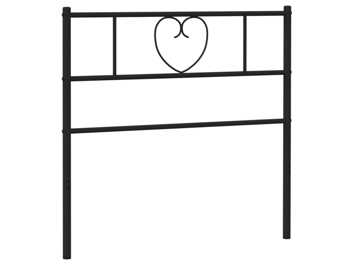 Cabeceira de substituição de 75 cm em metal marrom, exclusiva da MAISON.