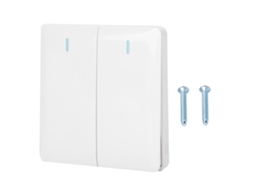 Interruptor De Parede Laxiscreed Simples, Duplo Ou Duplo Comando, Com Material Retardante De Chama