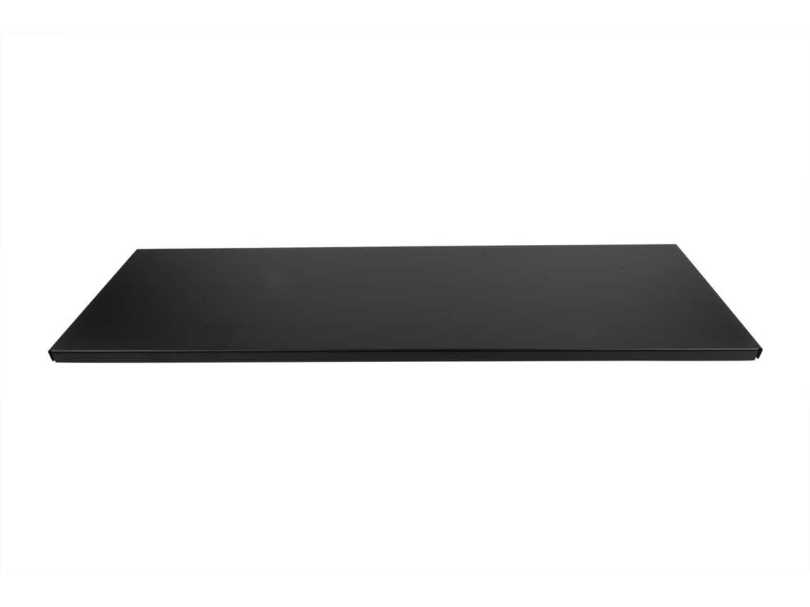 Prateleira Para Carris Em F 80 X 25 Cm Preto Por Peça Wovar