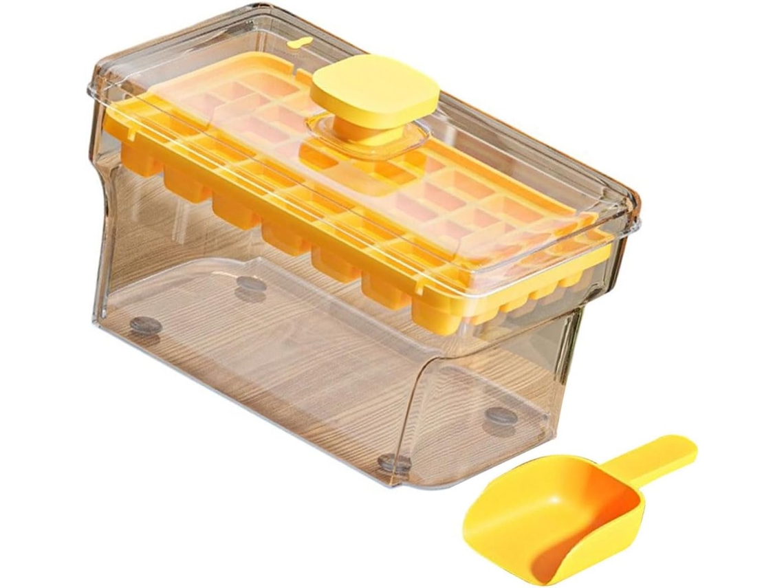 Bandeja Reutilizável Tipo Prensa, Caixa De Armazenamento Para Máquina Fazer Doces Com Recipiente, Molde Para Geladeira