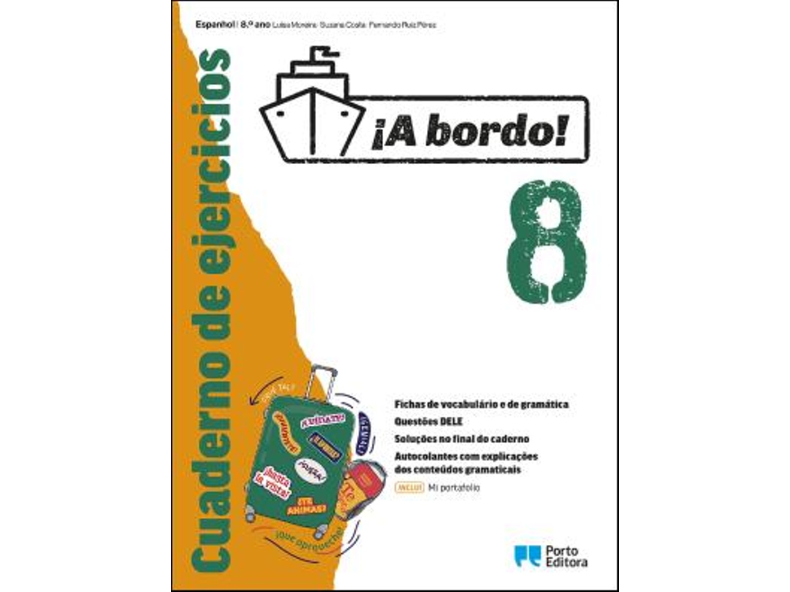 ¡a Bordo! - Espanhol - 8.º Ano Cuaderno De Ejercicios 2026