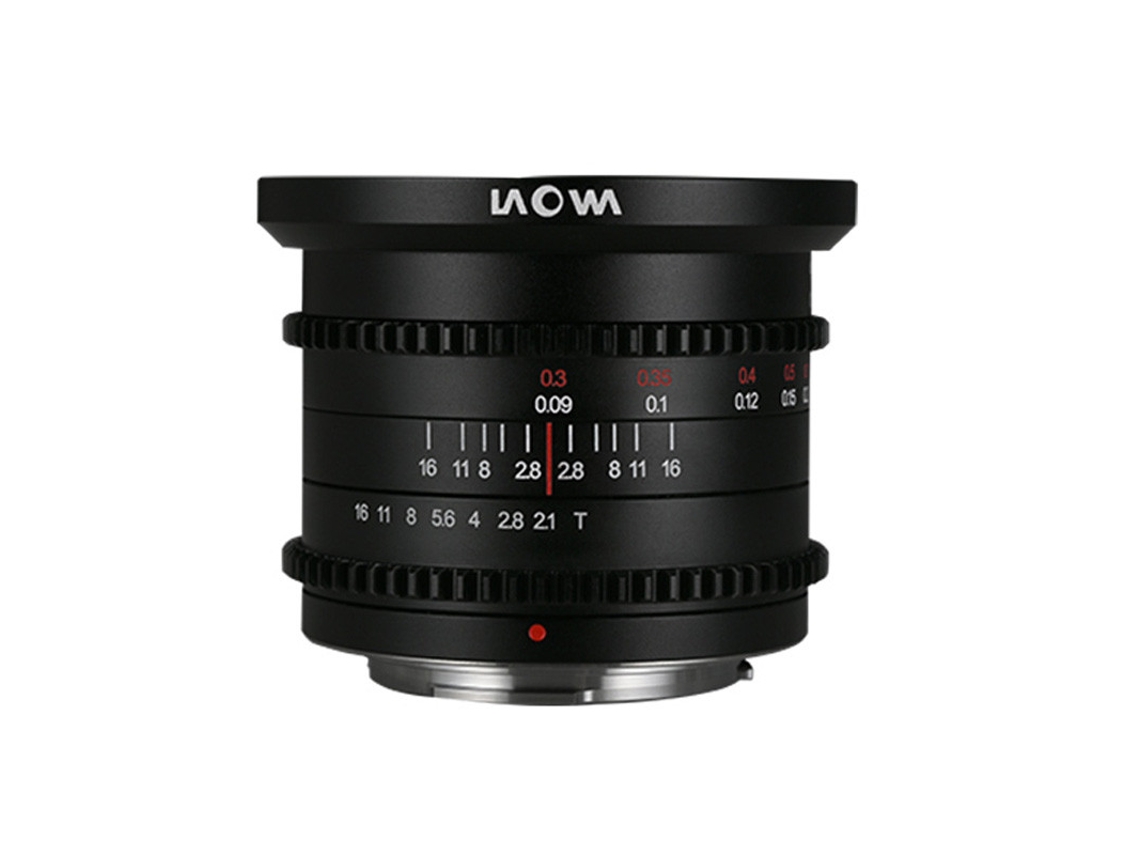 Lente Cinematográfica LAOWA 6mm T2.1 Zero D MFT compatível com Micro Quatro Terços