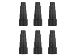 Conjunto de 6 Adaptadores Universais para Mangueira de Aspirador de Pó, Acessórios para Mangueira, Conector Adaptador de Cinco Camadas de 18 a 50mm