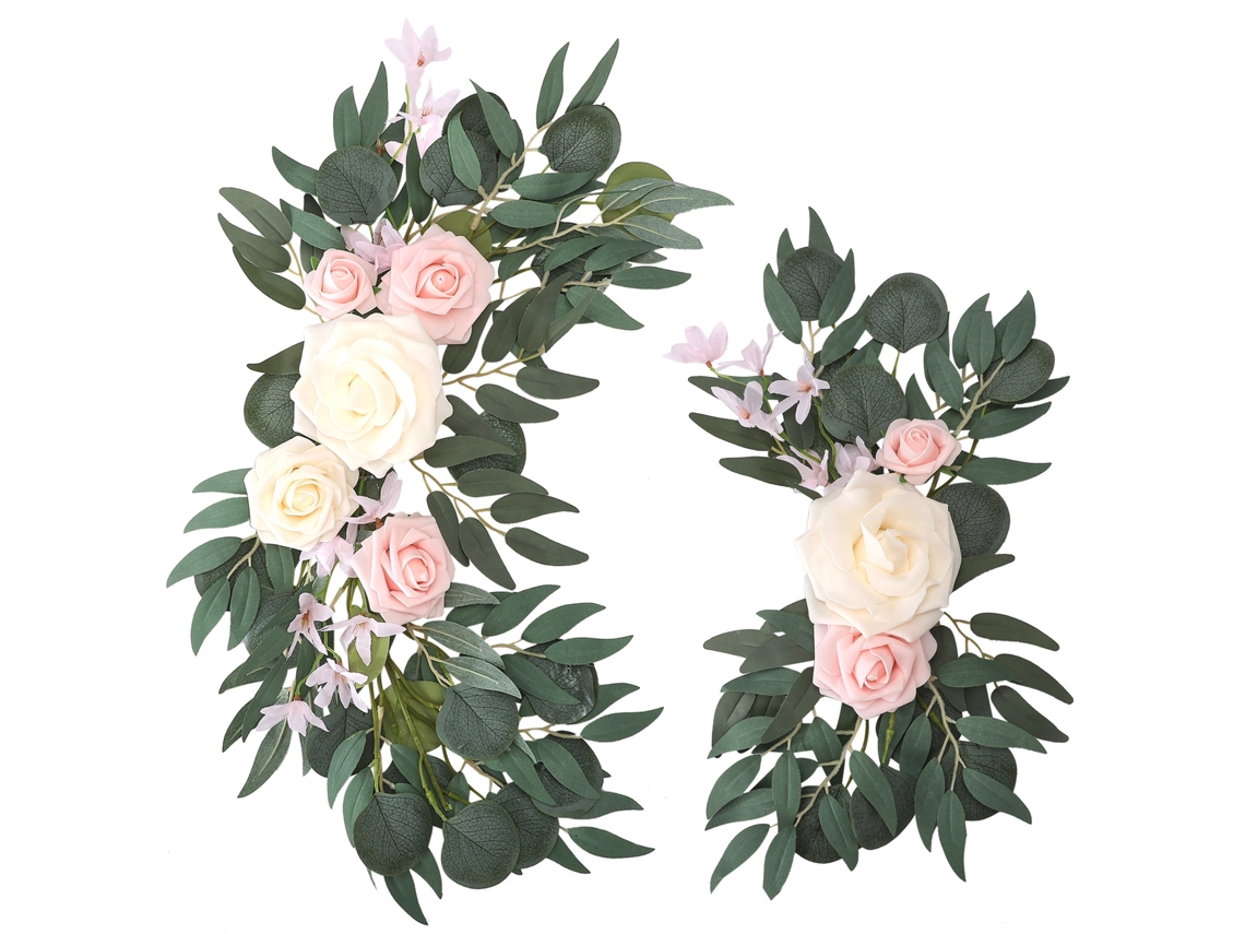 Flores Artificiais para Casamento, Decoração de Arco e Cantos LAXISCREED