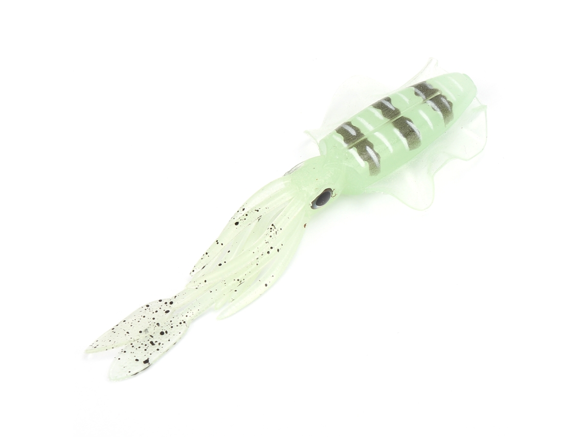 Squid Soft Bait (bionic Fish Lure, Luminous Fluorescent) Sea Fishing Jig Hook Lure Bionic Cuttlefish Octopus Fake Bait