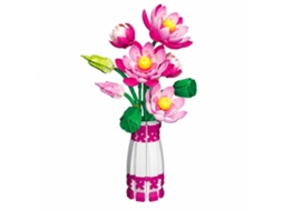 Flores De Blocos De Construção (11007 Lótus - 800 G)