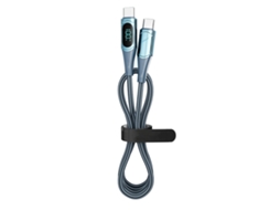 Cabo de Dados Carregamento Rápido Digital com Display Led EOOCOO