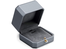 Caja De Colar De Couro Premium Para Joias Com Estilo Elegante Para Aniversário E Aniversário