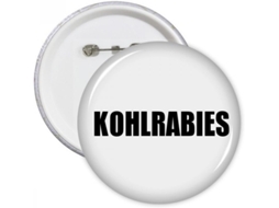 Broche Redondo Diythinker com Nome, Presente de Vegetais, Couve rábano, Decoração Roupas, Multicolorido, Taman