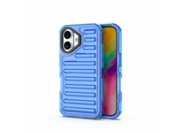 Capa Híbrida Pc Tpu De Alta Transparência Para Iphone 16 Plus - Airbag