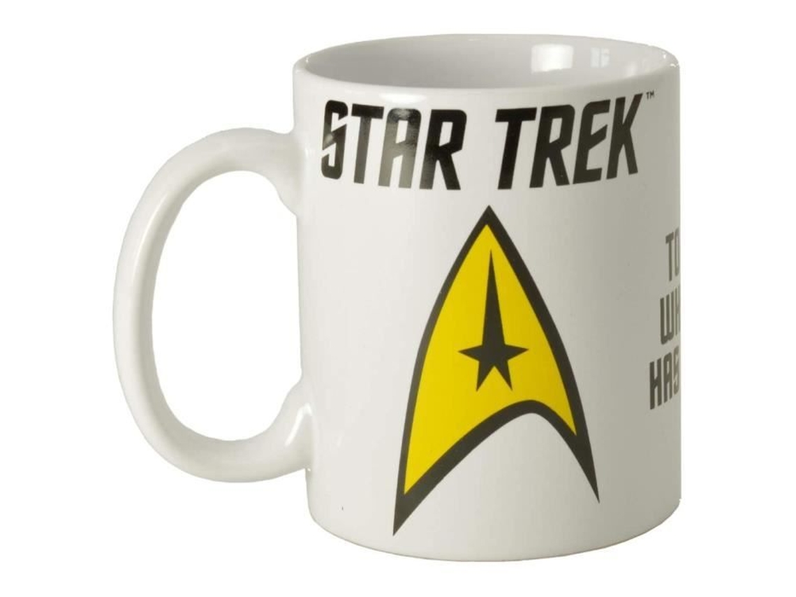 Lata de cerâmica Star Trek