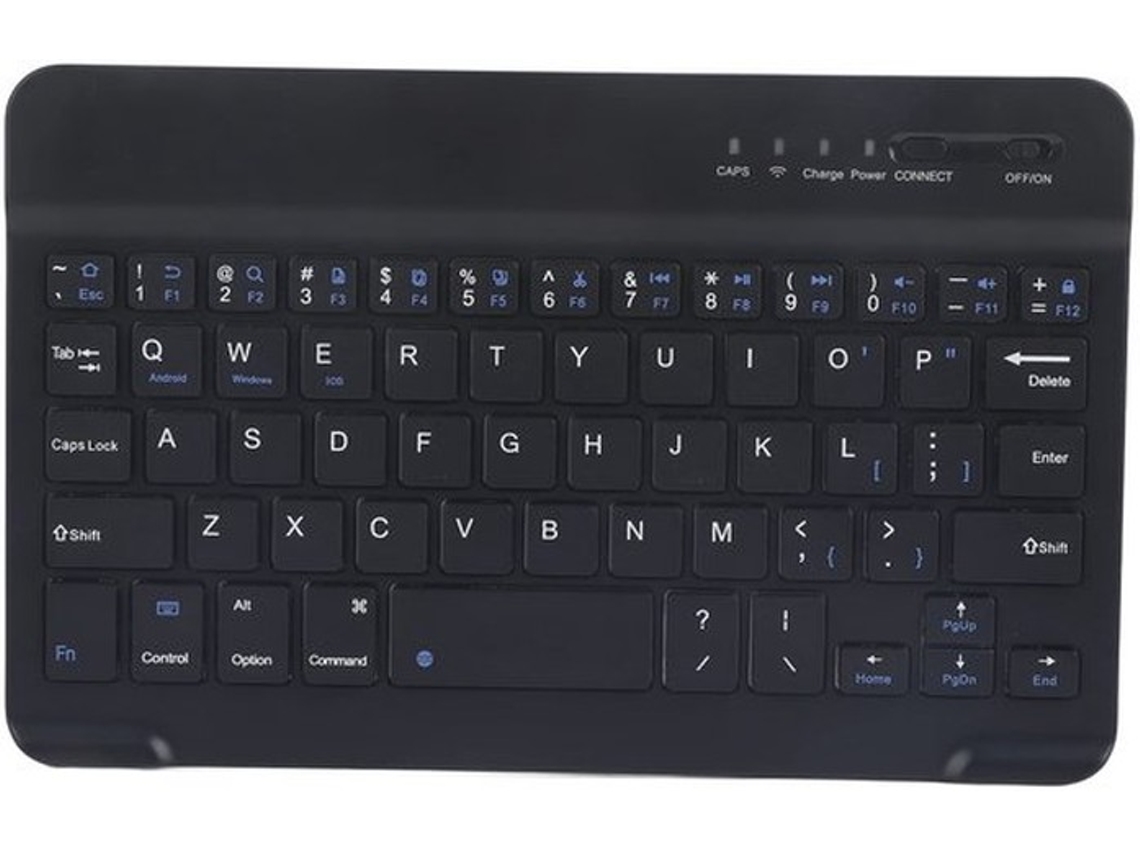 Teclado Sem Fio - Teclado De Alumínio - Ultra-slim - Para Laptop E Desktop - 7-8 Polegadas