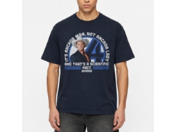 Rockinstone Anchorman Movie Not Anchor Lady Navy Adult T-shirt Size:l