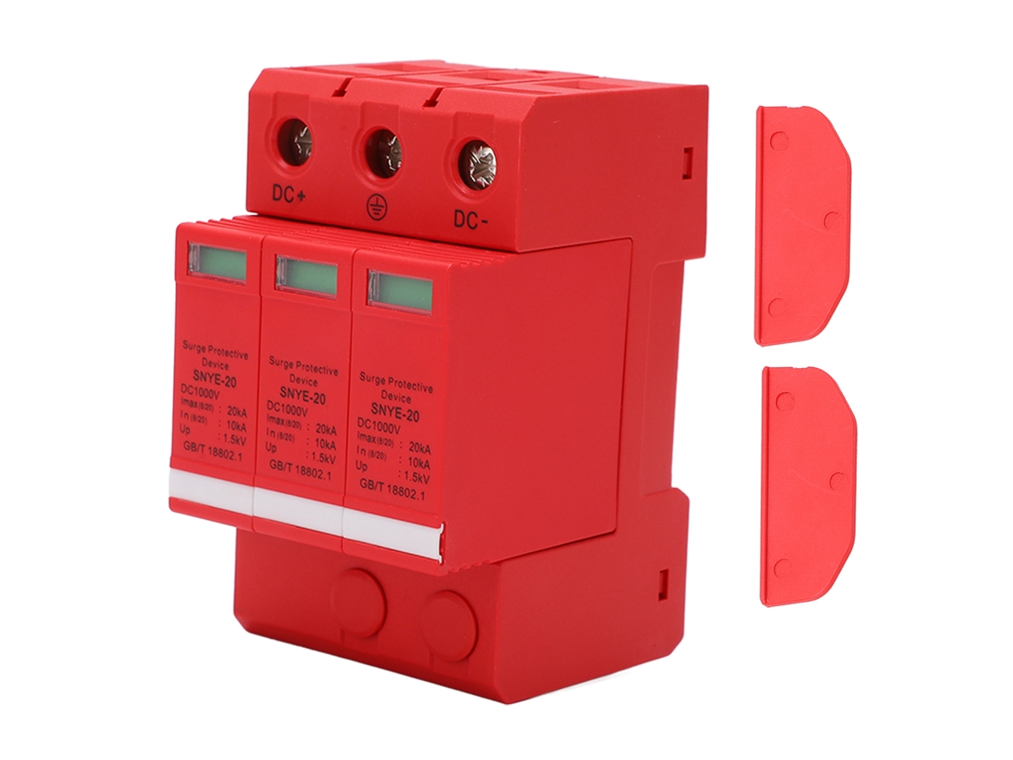 Protector de Sobrecarga CC PV 1000V 3P Antifogo e Anticorrosão para Caixa de Distribuição S/MARCA