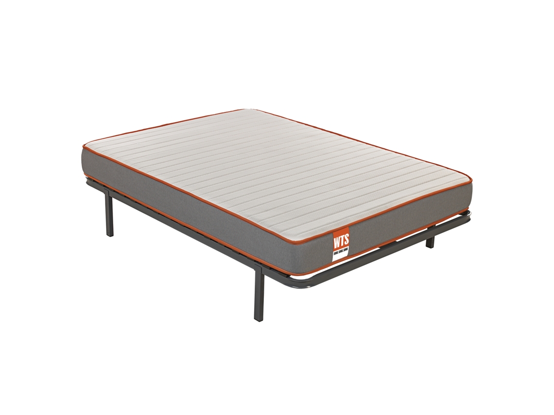 Pack WHAT THE SLEEP Cama + Colchão Espuma Soul (150 x 200 - 48 Cm de Altura)