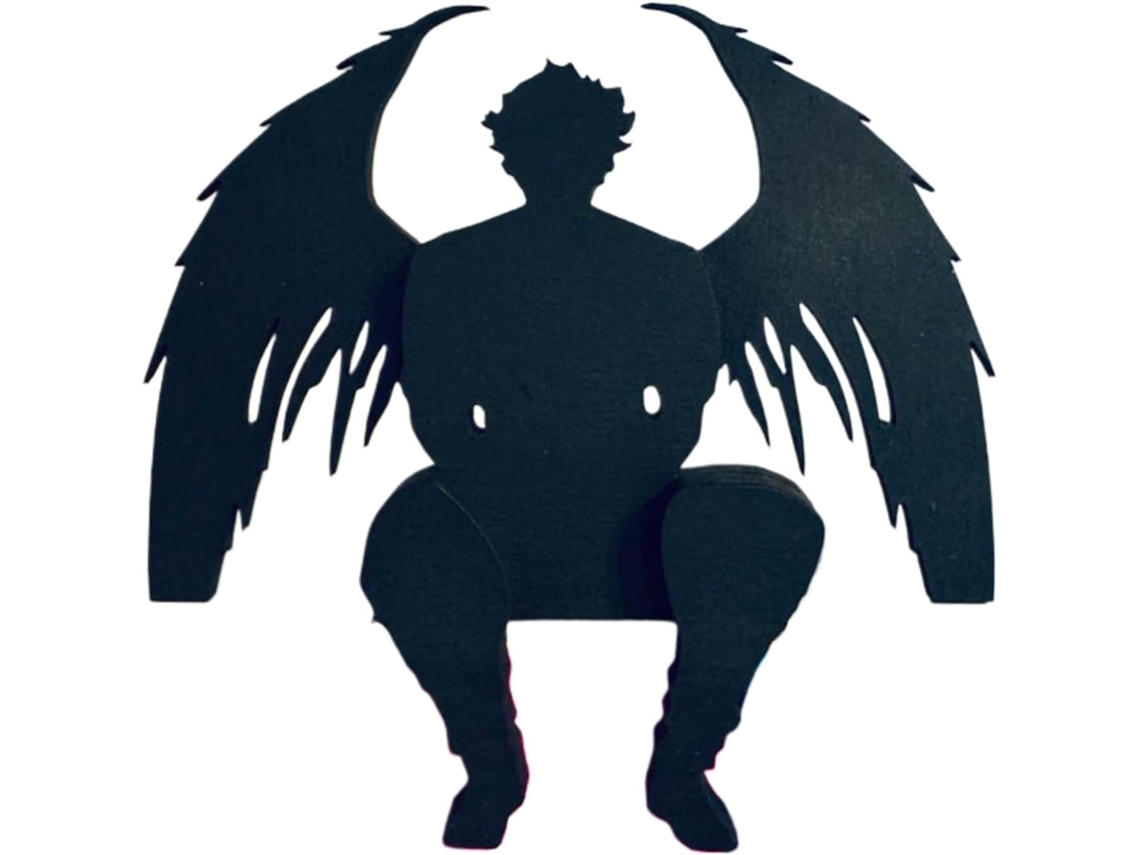 Suporte Para Livros Em Formato De Anjo Em Madeira, 15 Cm, 5,91 Polegadas, Base Antiderrapante