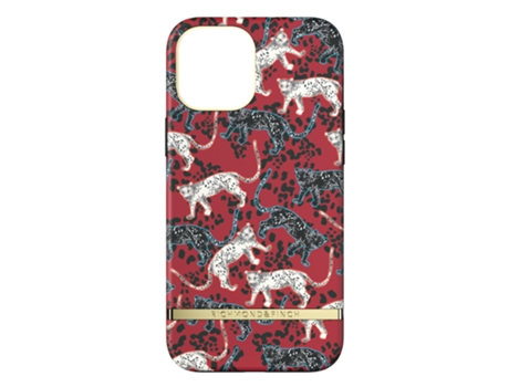 Capa para Iphone Leopardo Vermelho  12 Pro Max