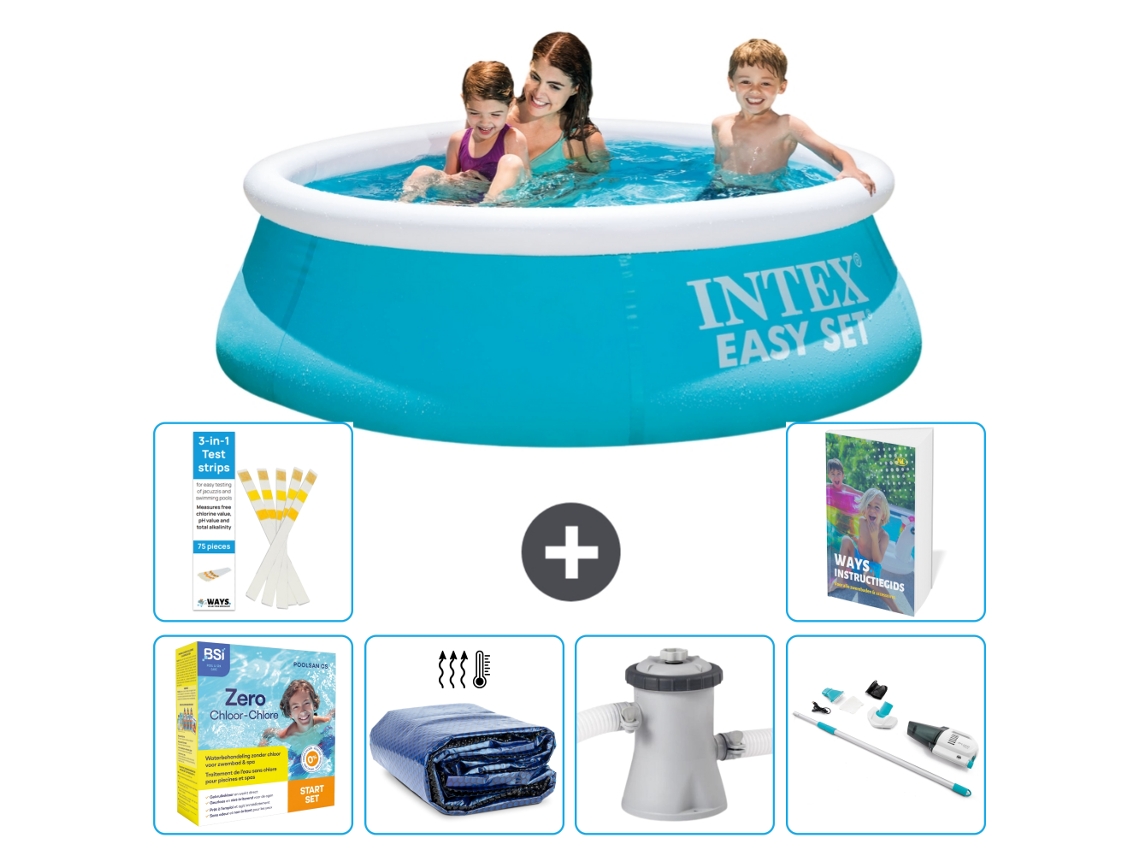 Intex Piscina Easy Set Redonda - 183x51 Cm - 7-peças S39