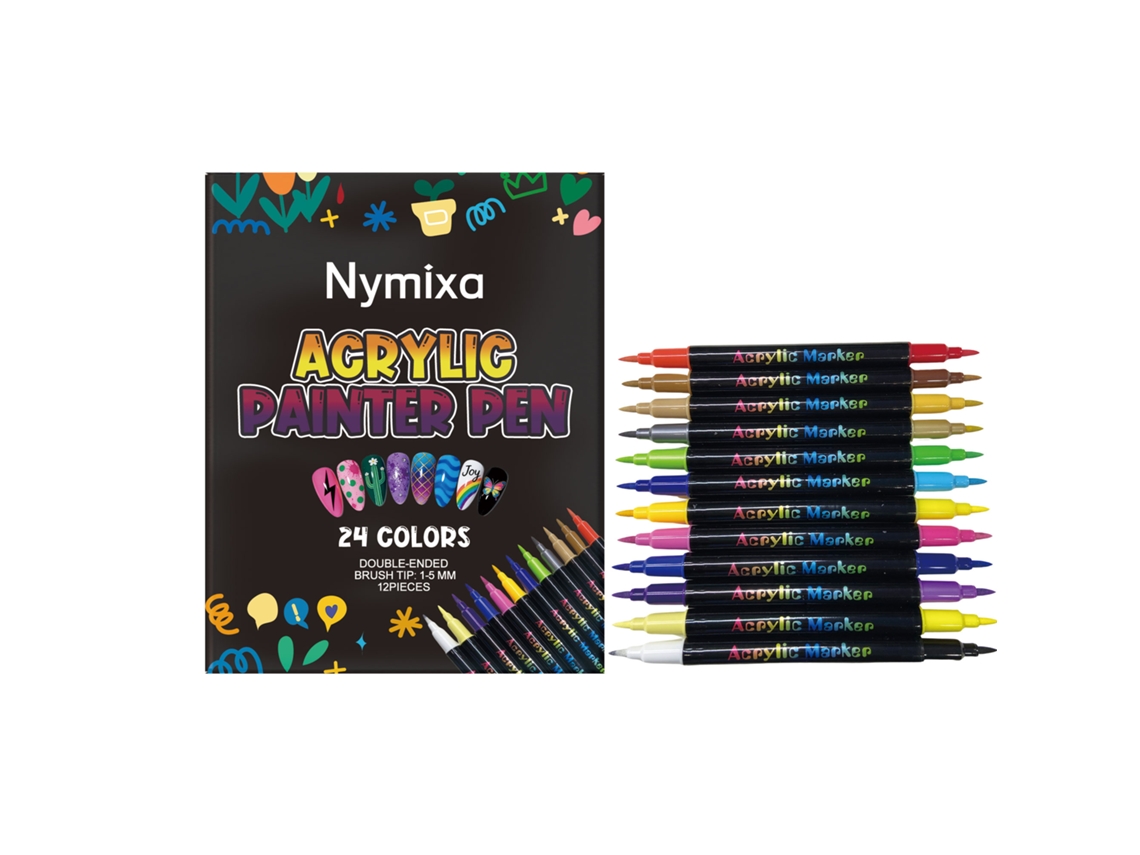 Canetas Premium Duas Pontas para Unhas