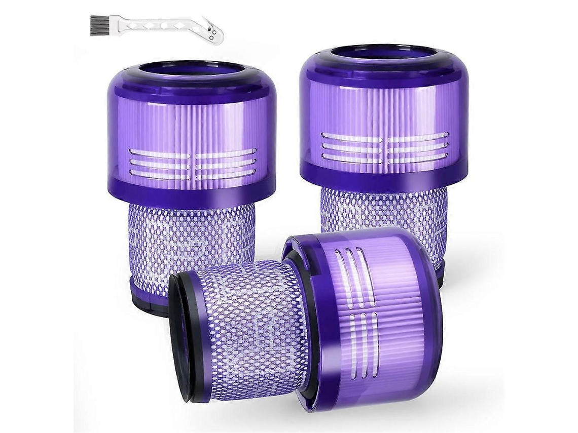 Filtros De Aspirador De Pó Para V15, Laváveis E Reutilizáveis, Modelos Dy-970013-02 E 970013-03. Substituição Do Filtro.