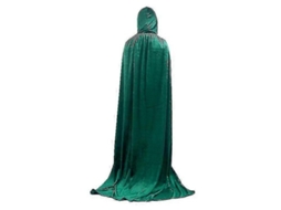 2026 capa com Capuz Unissex de Veludo Largo para Fantasias de Halloween e Cosplay