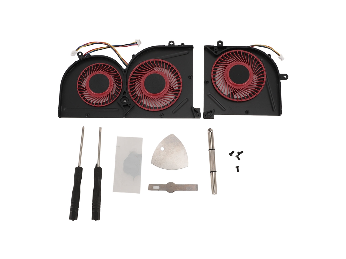 Cooling Fan (resfriamento De Cpu, Resfriamento De Gpu) Para Msi Gs63vr Gs63 Gs73 Gs73vr Ms...