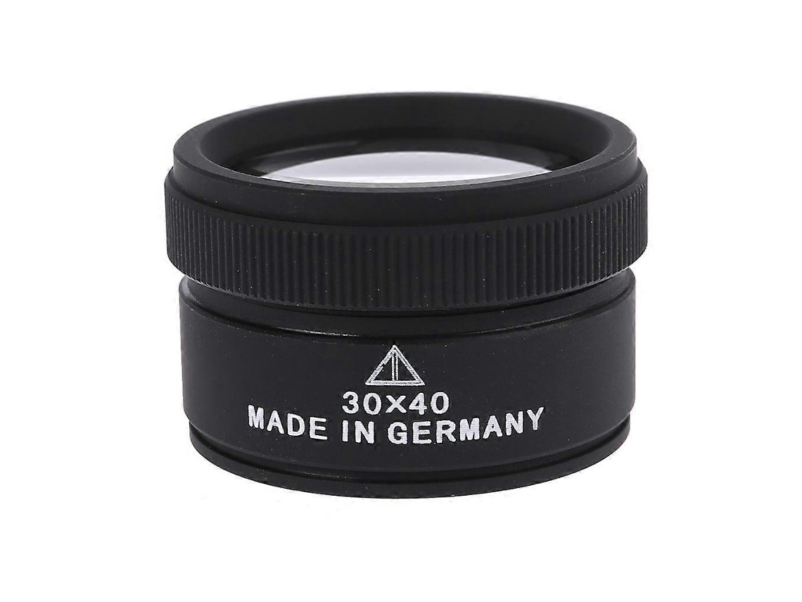 Lupa De Metal Portátil Prática Para Avaliação De Tecidos, Moedas, Selos E Joias 30x Aquaforge