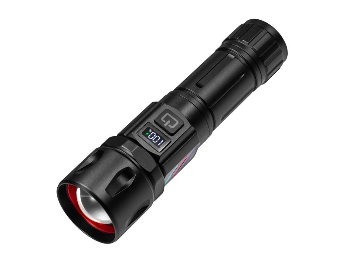 Lanterna Led Chronus Com Memória De Modo Base Magnética Usb-c E Ipx5