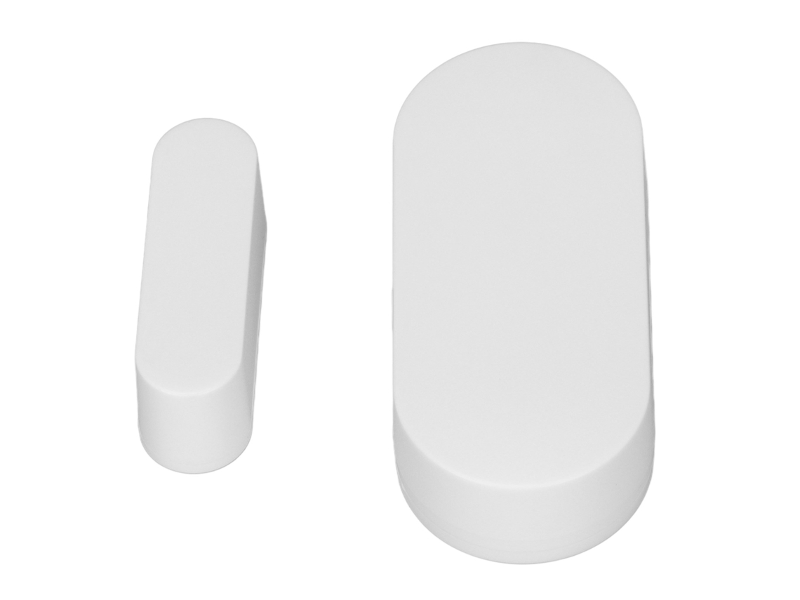 Sensor De Contato Sem Fio Inteligente Para Portas E Janelas Com Alarme Em Tempo Real Zigbee