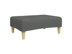 Footstool, Footstools Vidaxl Cinzeto Tecido (n/a)