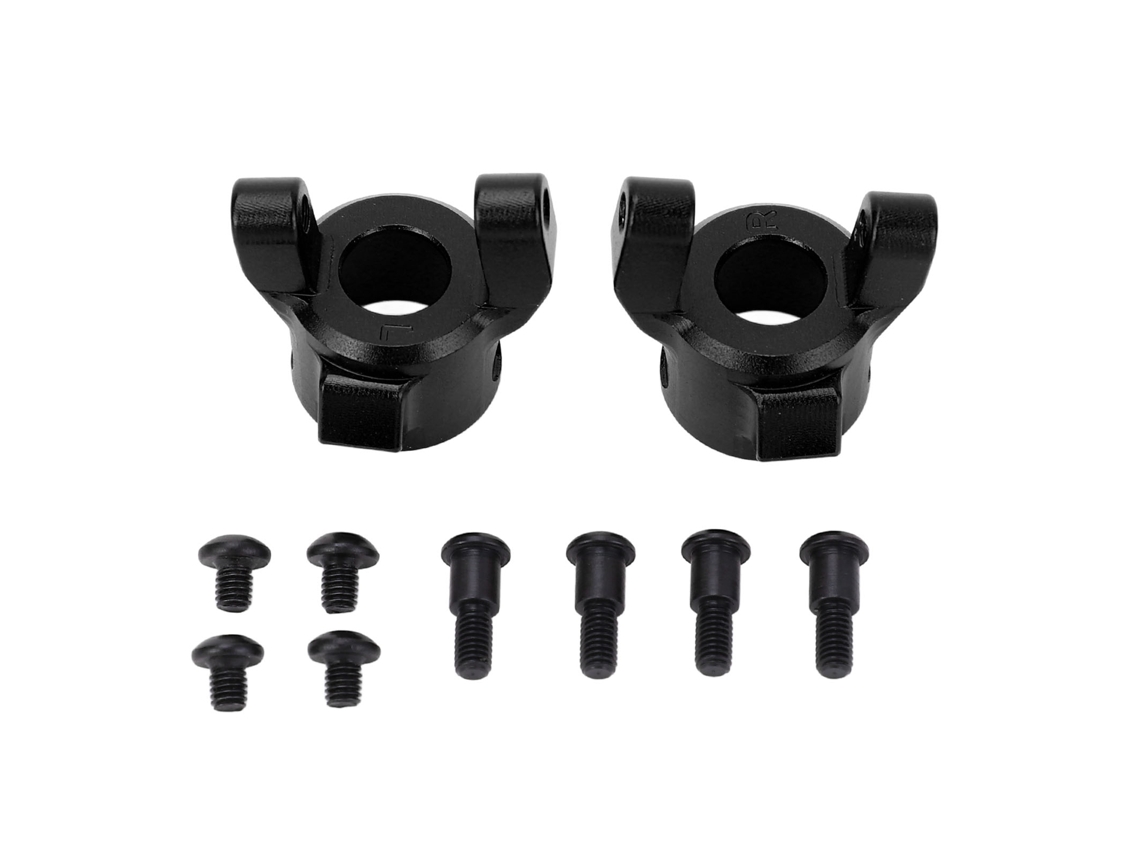 Suporte De Hub C Para Carro Rc Crawler Frontal Traseiro De Liga De Alumínio Contrapeso Para Scx10 Pro Preto