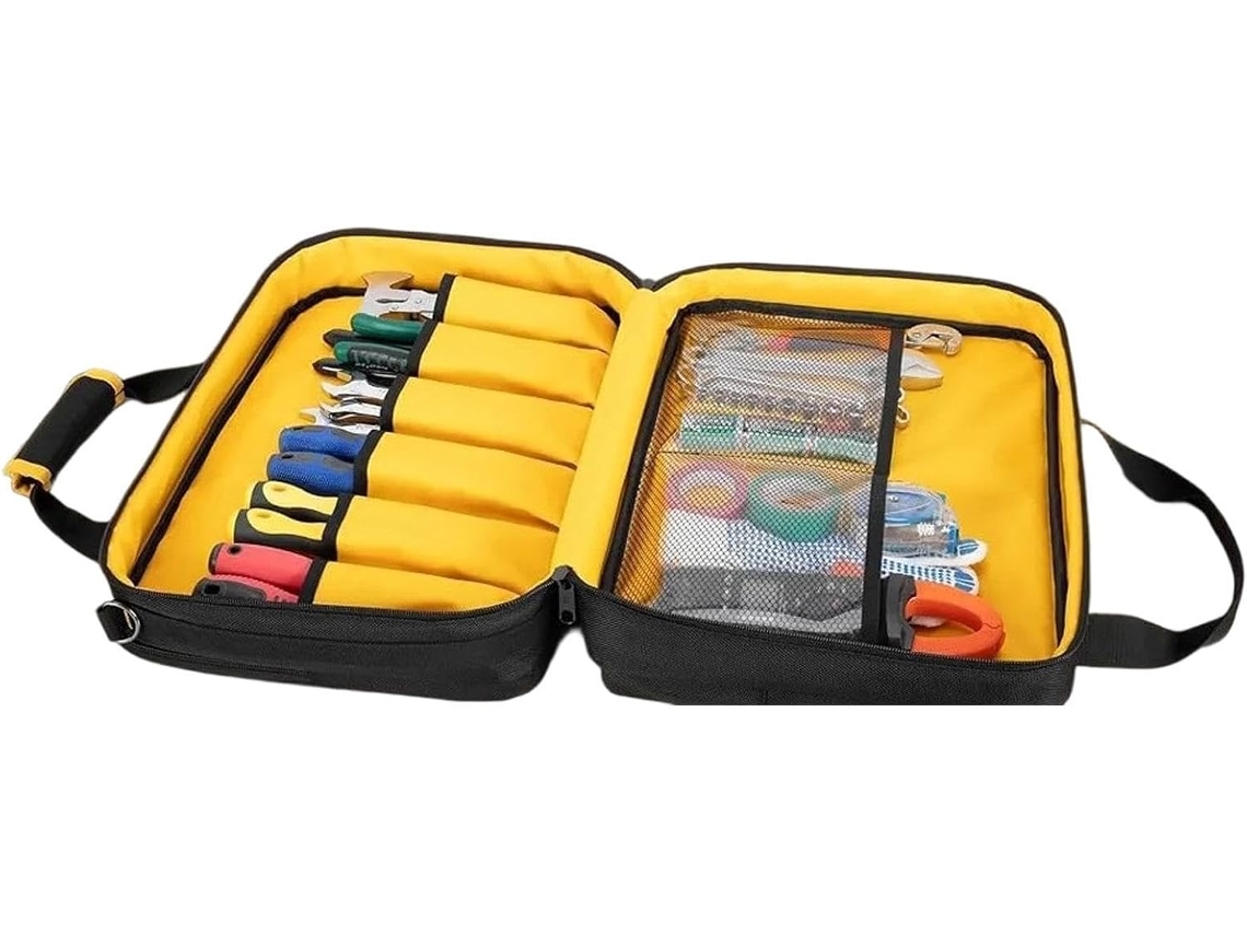 Bolsa organizadora de ferramentas Encanador com compartimento para laptop