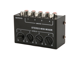 Mixer LAXISCREED Quadri Canal Estéreo