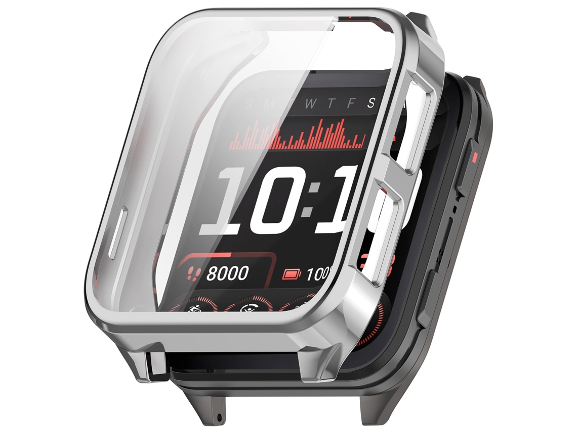 Capa Protetora Tpu Garmin Venu X1 Proteção Total Prata Inf