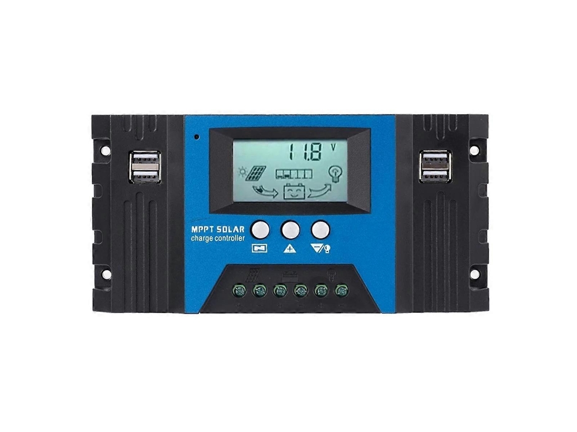 Controlador de Carga MPPT 100 A com USB BRILVIBERA