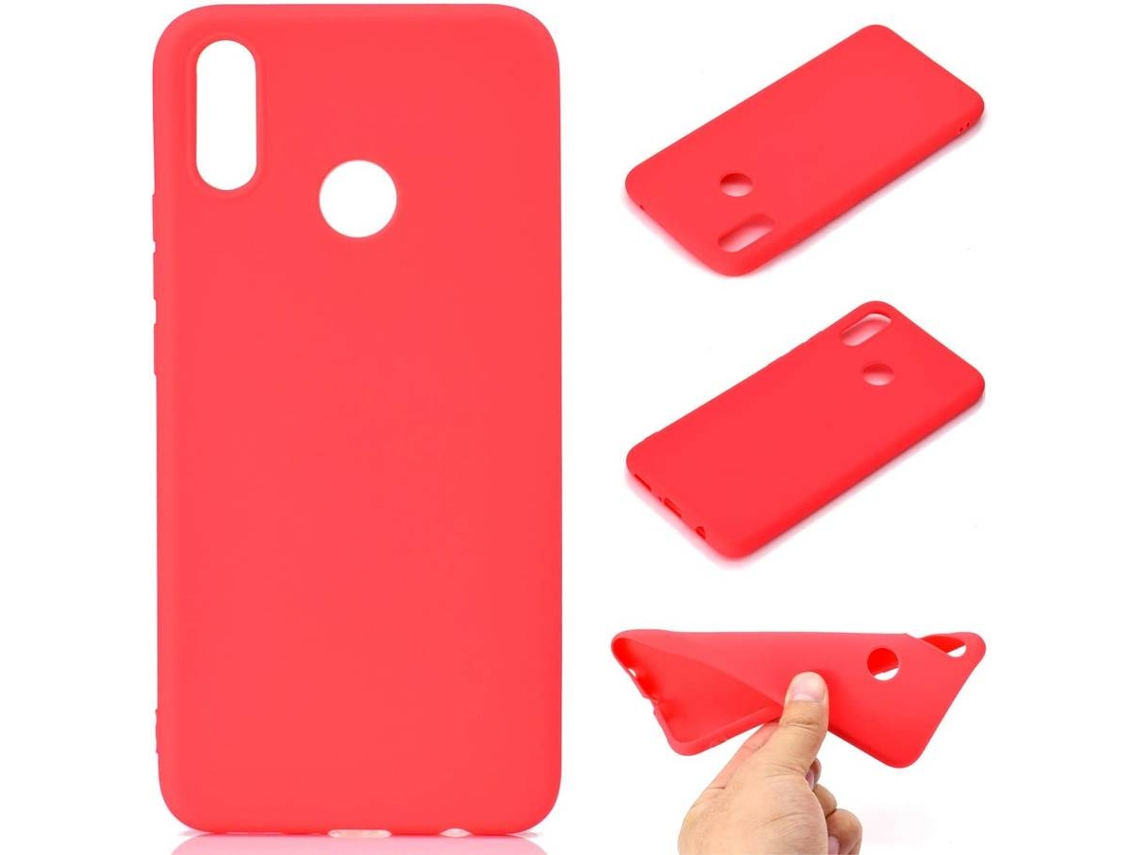 Capa Honor Redmi8X HONGWE. Vermelho