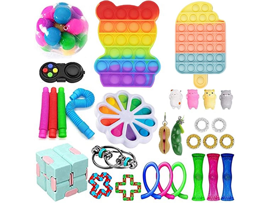 Ats conjunto de Brinquedos Sensoriales Y Anti estrés para Niños Y Adultos: Regalos de Festa Y Recompensas em Clase