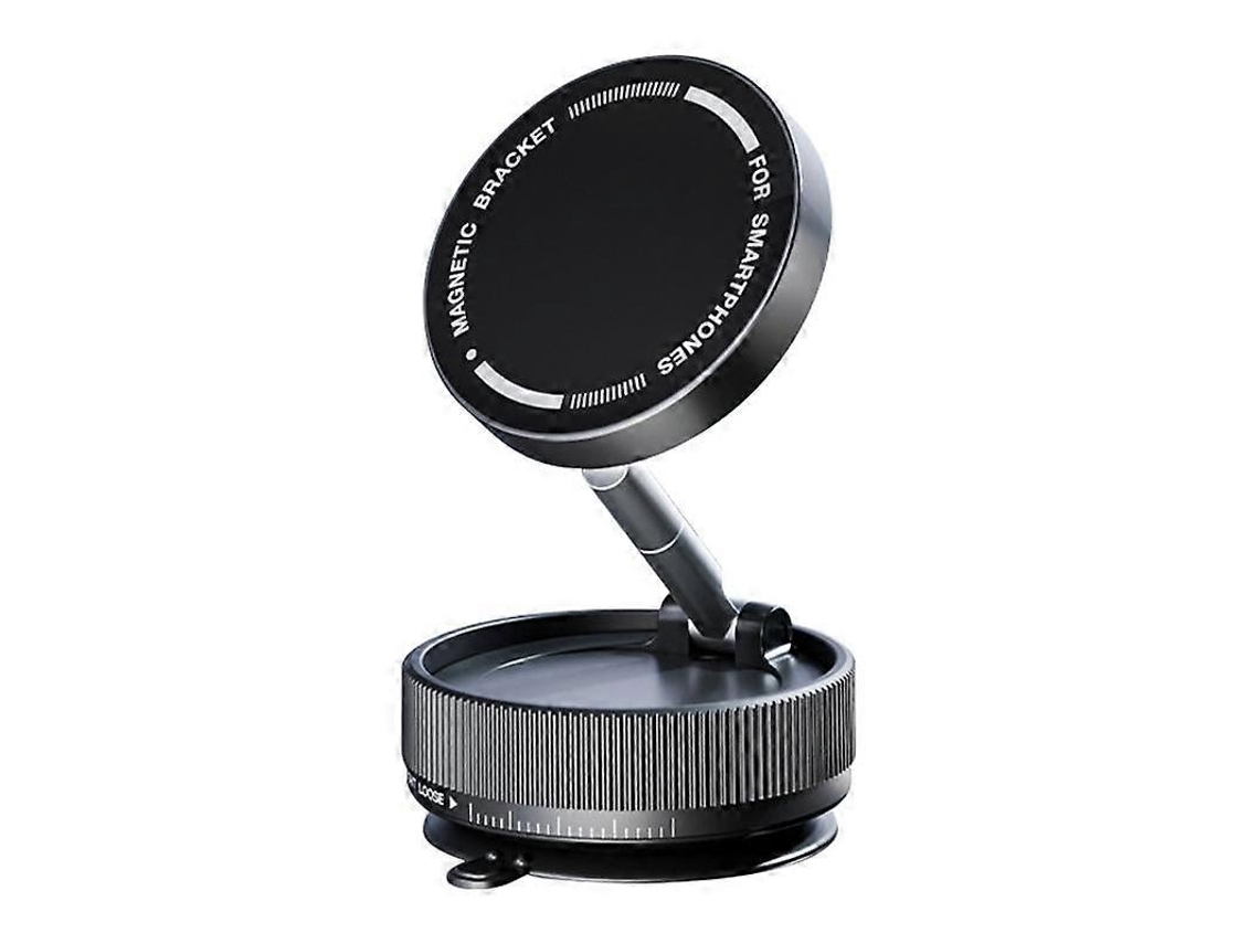 Suporte Magnético Para Celular Automotivo Dobrável De Três Eixos Com Adsorção A Vácuo K10a, Preto