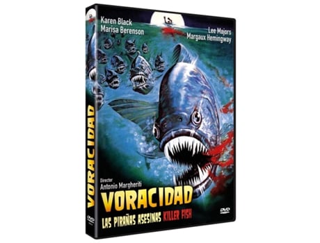 DVD Killer Fish - Voracidad Las Pirañas Asesinas Dvd-R