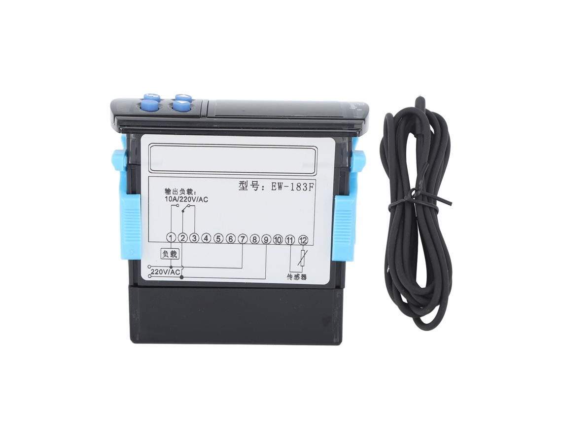 Controlador De Temperatura Universal Com Duas Telas Microcomputador Termostato Para Resfriamento E Aquecimento Ac220v