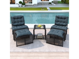 Climatizador 4 em 1 38x35x81 cm Controle Remoto Modos Velocidades Timer S/MARCA