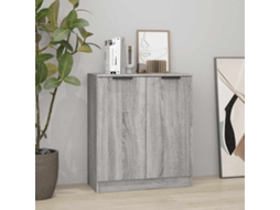 Vidaxl Aparador 60x30x70 Cm Derivados De Madeira Cinzento Sonoma
