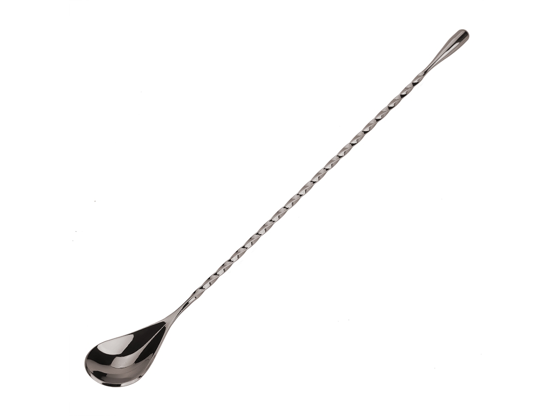 Colher de Cocktail LAXISCREED Aço Inox Longa