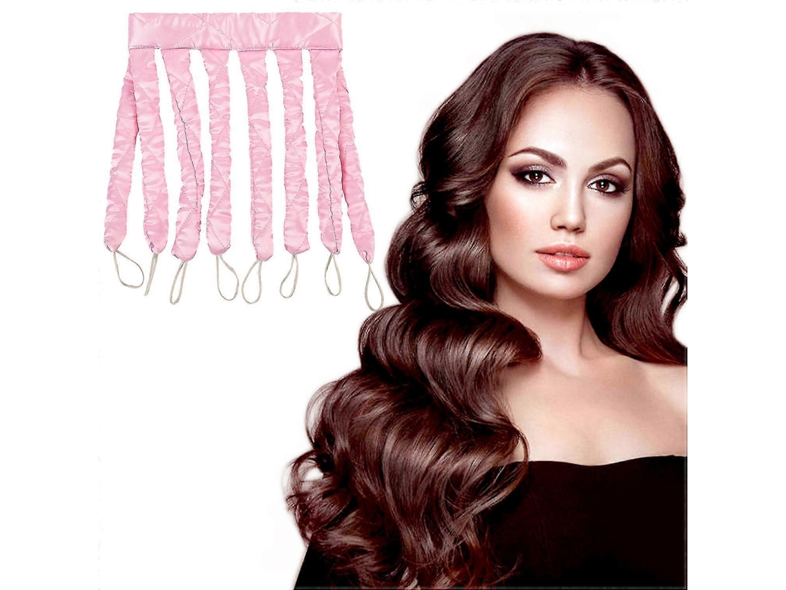 Modelador De Cabelo Polvo Com Faixa Onduladora Para Dormir Sem Calor, Esponja Modeladora Para Cachos Sem Aquecimento Hengjian