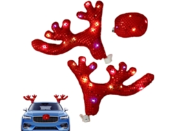 Decorações De Natal Fofas E À Prova D'água Para Carros