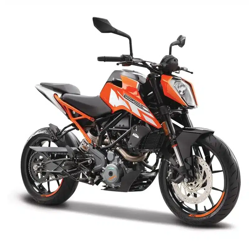 Moto De Juguete Ktm 250 Duke Motorbike Escala 1 18 Naranja 51083s78046 Burago Colorbabymás De 3 Años