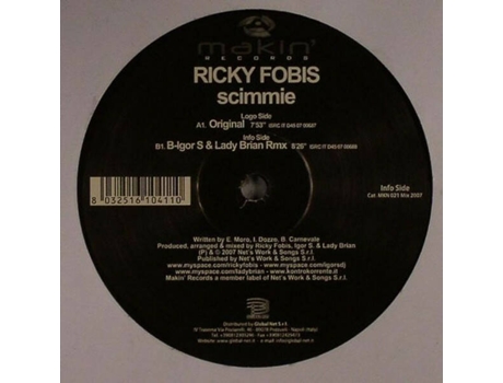 Vinil Scimmie, Ricky Fobis Makin Records