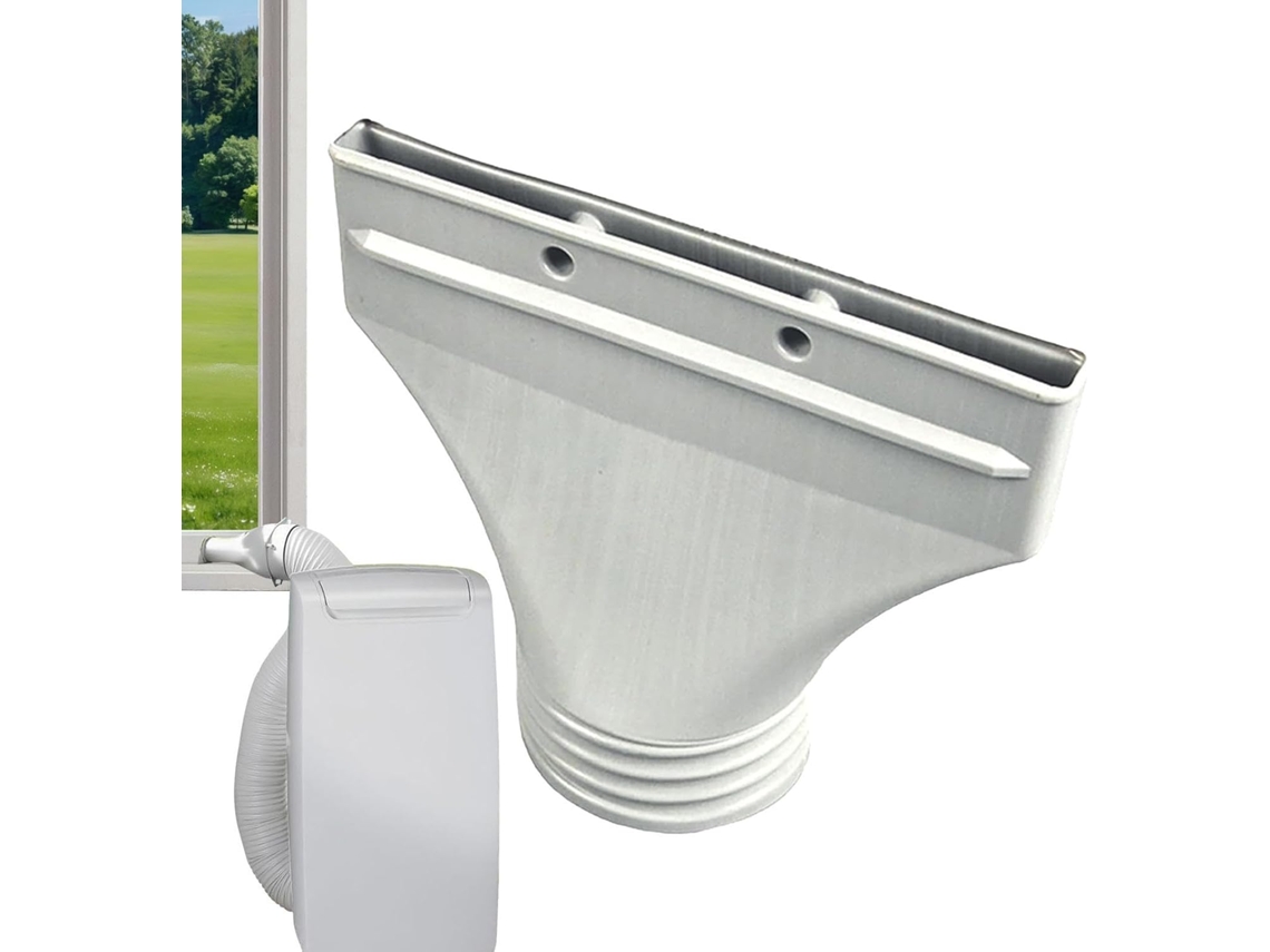 Adaptador Para Mangueira De Ar Condicionado Portátil – Conexão Plana Exaustão, Conector De Duto Ventilação, Para Coifa