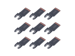 20 Peças De Lâmina De Serra Oscilante De Ferramenta 34mm 1‑3/8 Polegadas Lâmina Reta De Aço Carbono Multifuncional